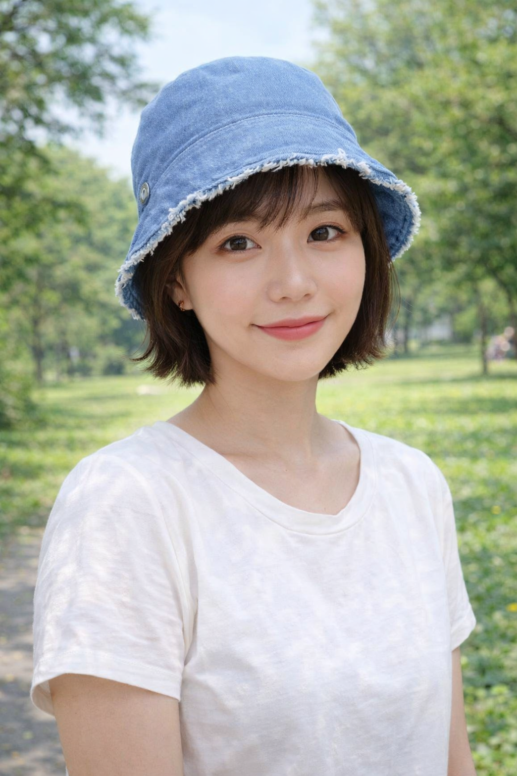 韓國製春夏牛仔漁夫帽